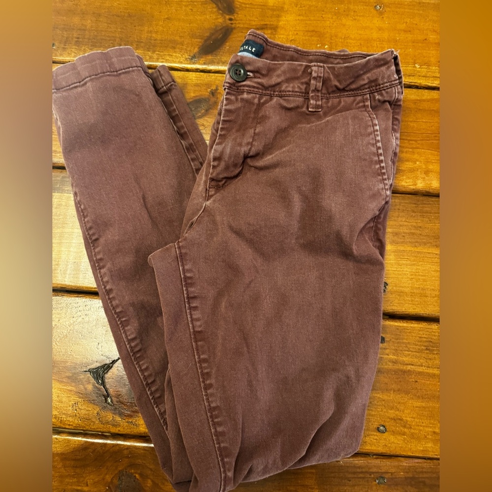 Aeropostale maroon Pants